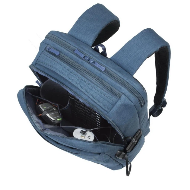 Рюкзак для ноутбука RivaCase 17.3" 8365 Blue - изображение 12