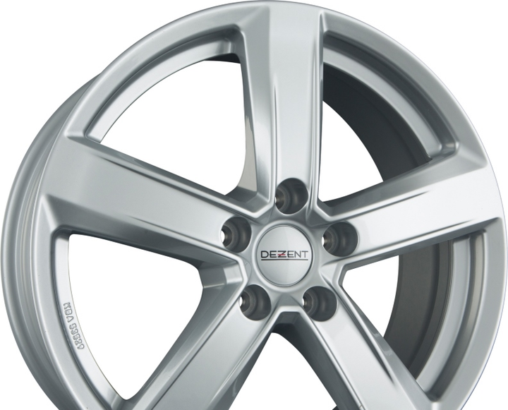 DEZENT TU SILVER - Silber R17 W7.5 PCD5x112 ET46 DIA57.1 – низкие цены ...
