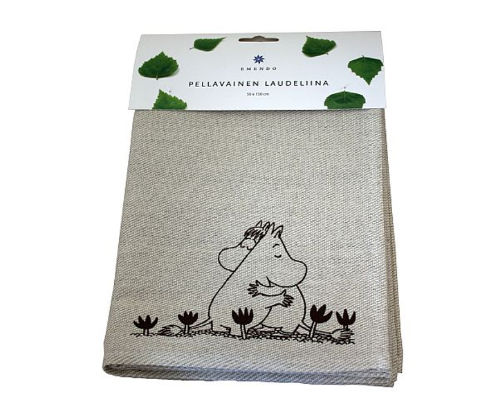 Килимок для сауни "Love Moomin" 50х150 см (60%льон+40% бавовна) 2904(Фінляндія) - зображення 1