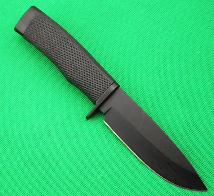Нож охотничий финка Buck Black 56HRC 440C - изображение 2