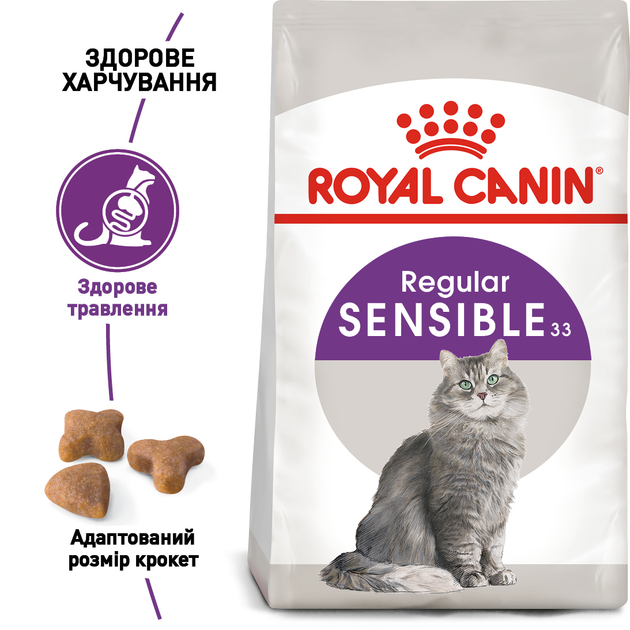 Сухой корм для кошек Royal Canin Sensible 2 кг