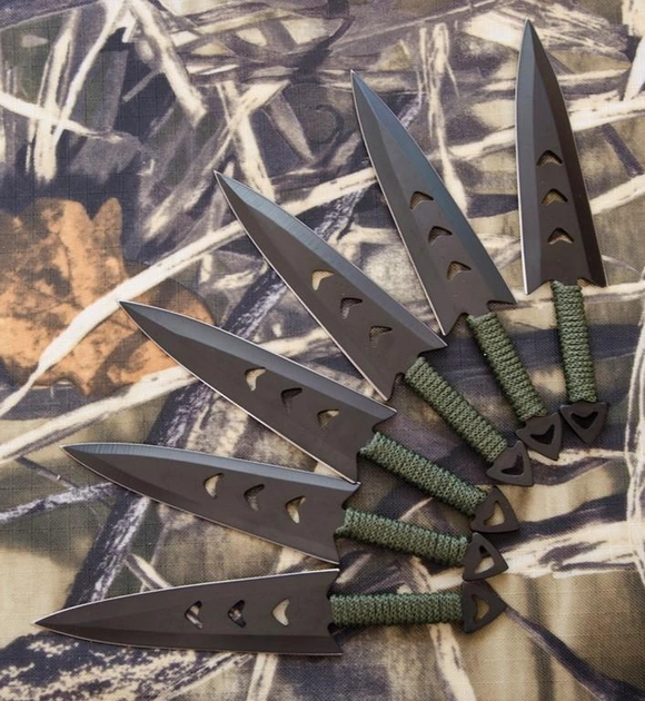 Ножи Метательные Pc 040 (Набор 6 Шт) - изображение 1