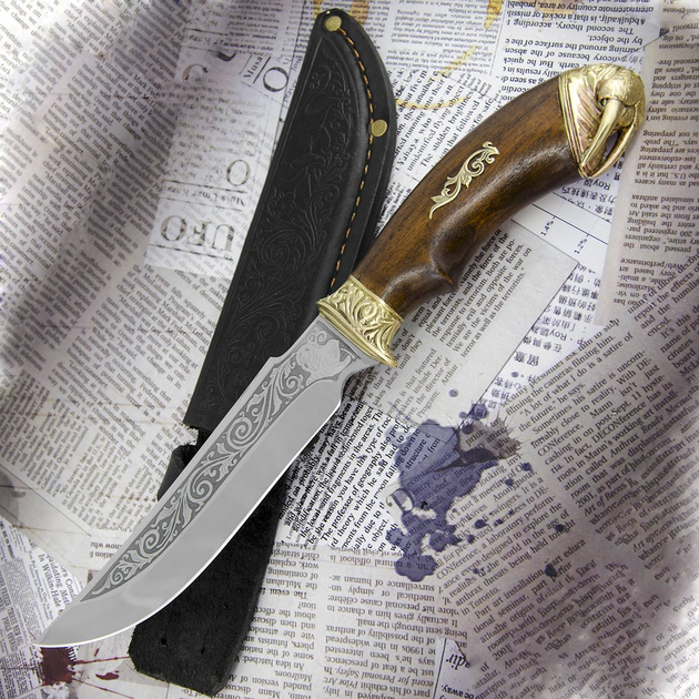 Охотничий Туристический Нож Эксклюзивный Спутник Морж - изображение 2