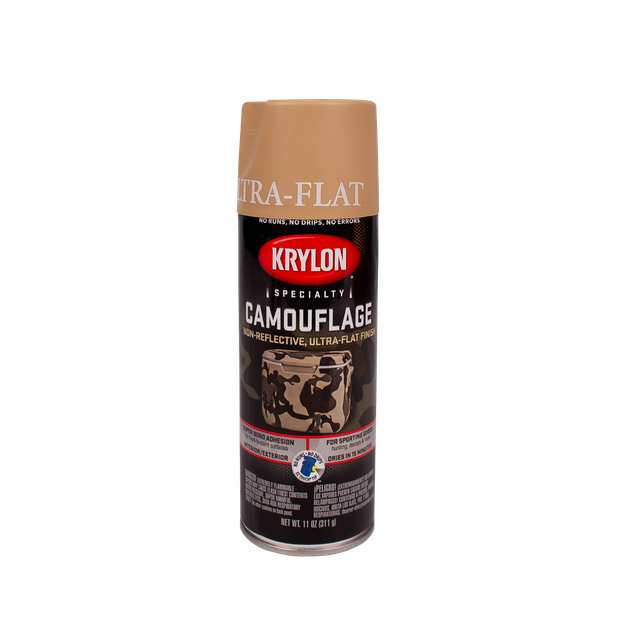 Збройна фарба Krylon Camouflage Paint Spray Sand 2000000029924 - зображення 1