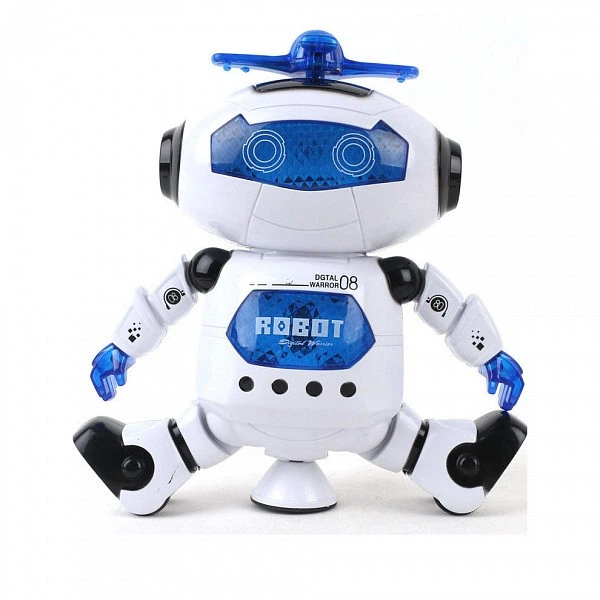 Танцующий светящийся робот Dancing Robot | Детская игрушка музыкальный робот - изображение 2