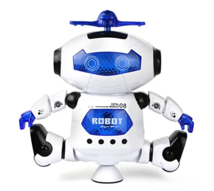 Танцующий светящийся робот Dancing Robot | Детская игрушка музыкальный робот - изображение 4