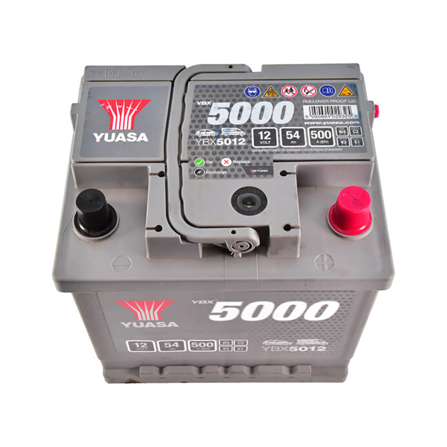 Аккумулятор Yuasa 12V 52Ah Silver High Performance Battery YBX5012 (0 ...