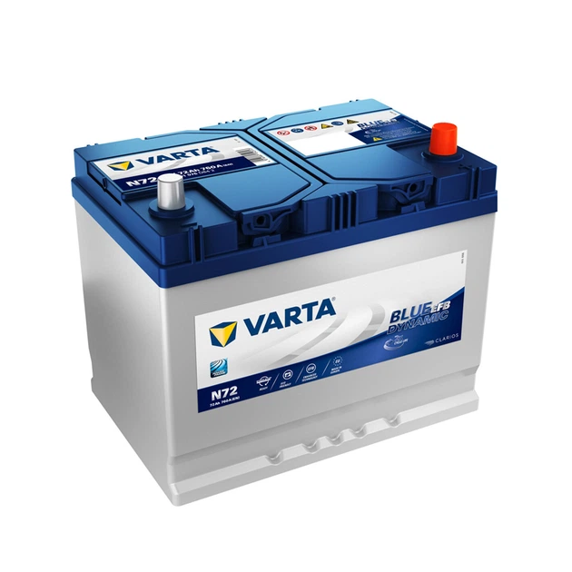 Аккумулятор Varta Blue Dynamic EFB 72 Ah/12V [+ -] – фото, отзывы ...