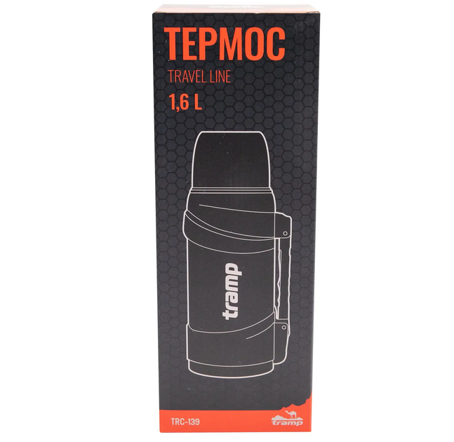 Термос Tramp Travel Line 1,6 л чорний - зображення 8