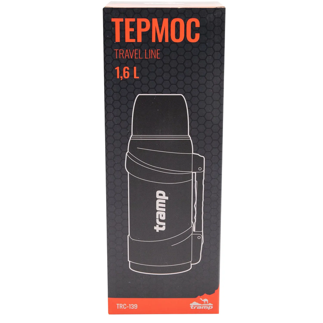 Термос Tramp Travel Line 1,6 л металлик - Фото 8 Термос Tramp Travel Line 1,6 л металлик - изображение 8