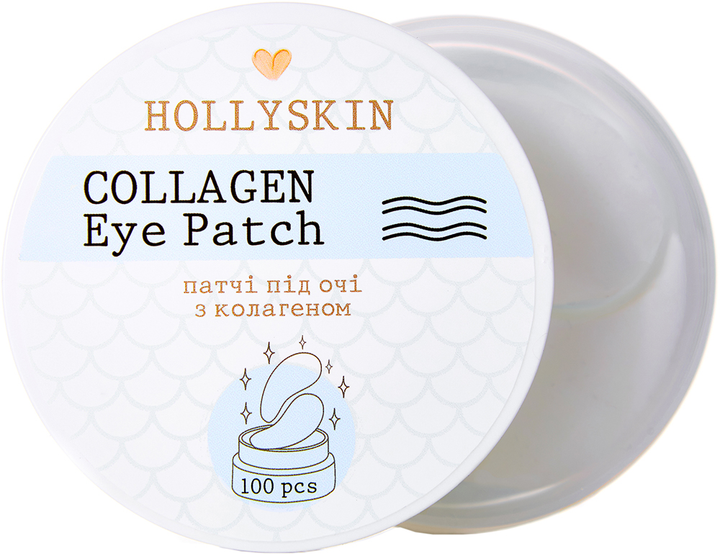 Патчи под глаза Hollyskin Collagen Eye Patch 100 шт (4823109700109) – в ...
