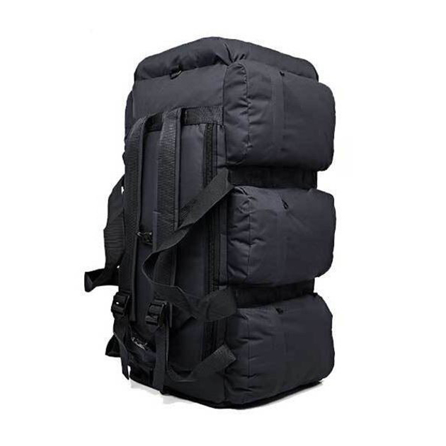 Сумка-рюкзак тактична Kronos xs-90l3 90 л Чорна (gr_009369) - зображення 2