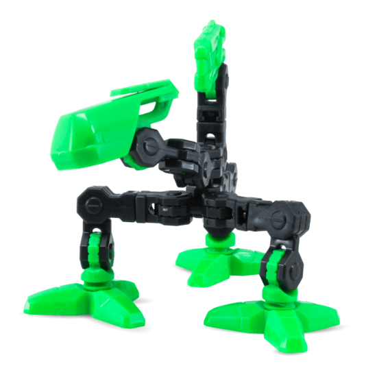 Игровой набор для анимационного творчества KLIKBOT S1 – СТУДИЯ (2 экскл. фигурки, штатив, зеленая) TST2600G - изображение 5