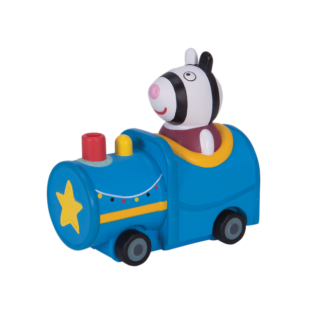 Мини-машинка Peppa серии "Когда я вырасту" - ЗЕБРА ЗОЯ В ПОЕЗДЕ (95789) - изображение 4