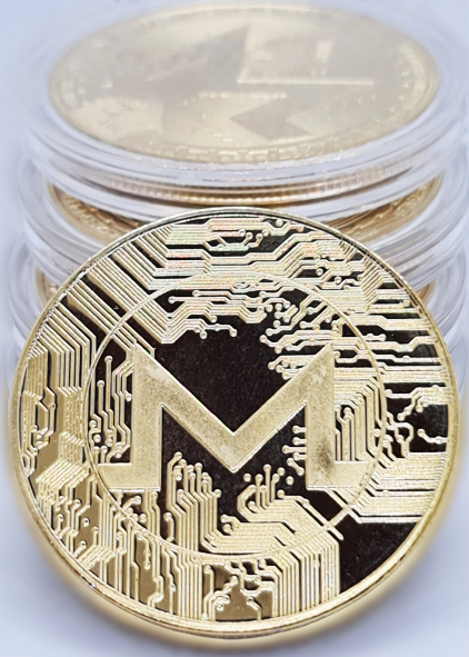 Монета сувенирная MONERO цвет: золото - Фото 2 Монета сувенирная MONERO цвет: золото - изображение 2