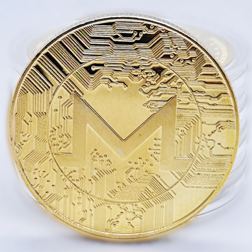 Монета сувенирная MONERO цвет: золото - Фото 3 Монета сувенирная MONERO цвет: золото - изображение 3
