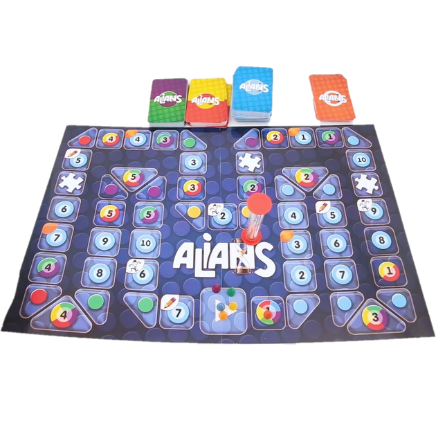 Настольная игра Danko Toys Junior ALIANS русский язык (G-ALN-01U) - изображение 9