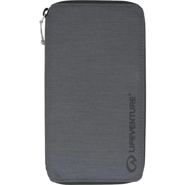Кошелек Lifeventure Recycled RFID Travel Wallet Сірий - Фото 1 Кошелек Lifeventure Recycled RFID Travel Wallet Сірий - изображение 1