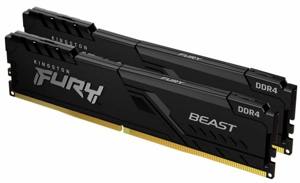 Пам'ять DDR4 8GB Kingston FURY 2666MHz PC4-21300 (Kit of 2x4GB) Beast (KF426C16BBK2/8) - Фото 1 Пам'ять DDR4 8GB Kingston FURY 2666MHz PC4-21300 (Kit of 2x4GB) Beast (KF426C16BBK2/8) - изображение 1