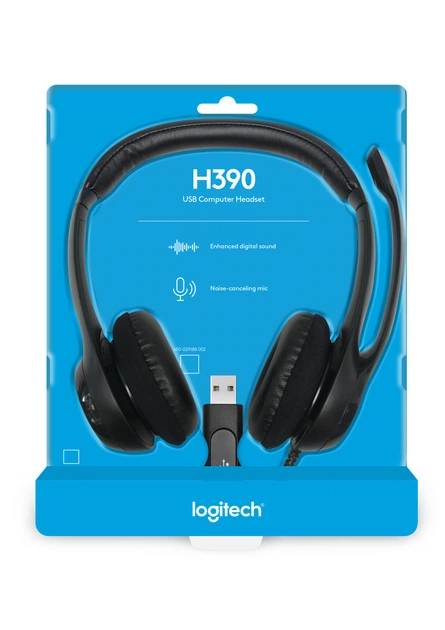 Навушники Logitech Headset H390 USB (981-000406) - зображення 8