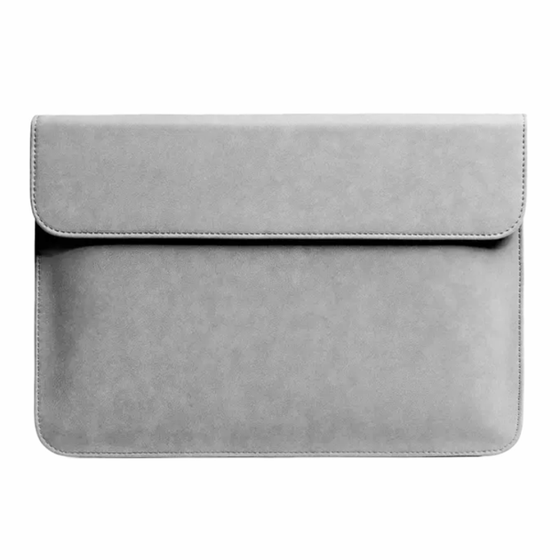 Чехол-конверт Fruct DeerSkin для ноутбука 13-13.9" Замшевый Светло-Серый - Фото 1 Чехол-конверт Fruct DeerSkin для ноутбука 13-13.9" Замшевый Светло-Серый - изображение 1