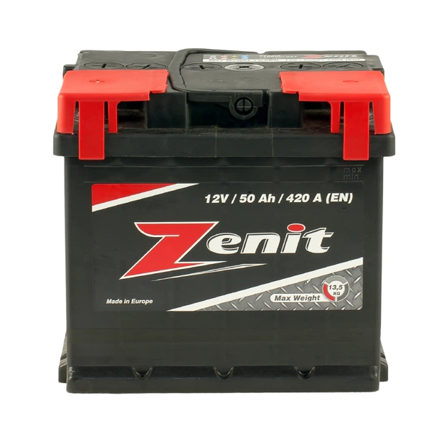 Акумулятор Zenit 50 Аh/12V А1 [+ -] - зображення 2