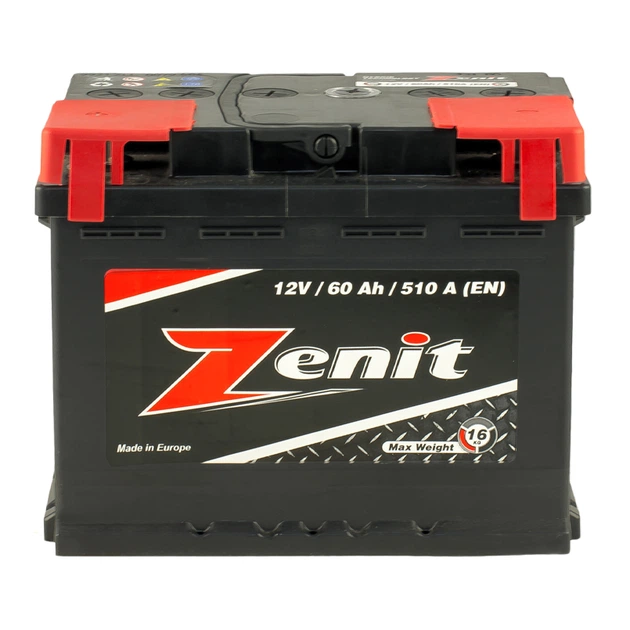 Аккумулятор Zenit 60 Аh/12V А1 [+ -] - изображение 2