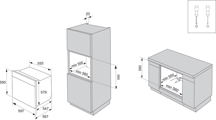 Духова шафа електрична GORENJE BO758A31BG - зображення 7