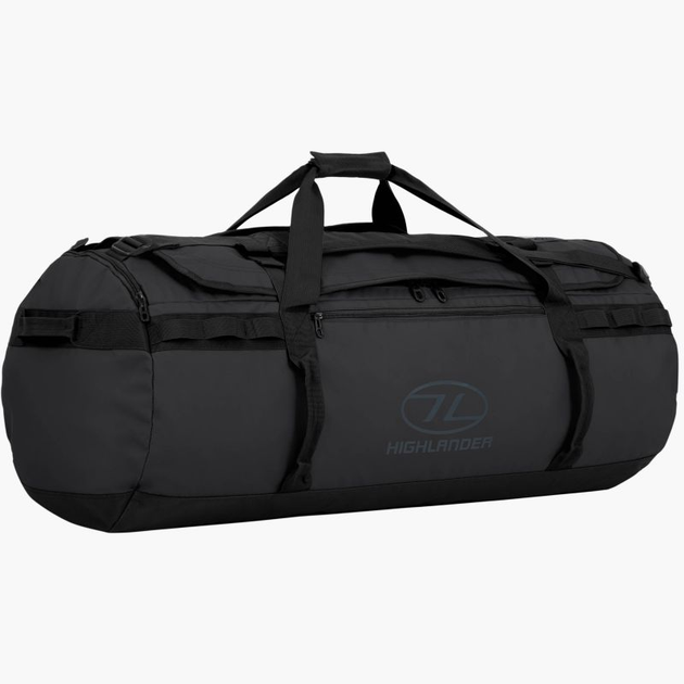 Сумка тактическая транспортная Highlander Storm Kitbag Forces 120 л Black - изображение 1