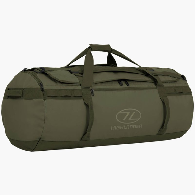 Сумка тактическая транспортная Highlander Storm Kitbag Forces 120 л Olive - изображение 1