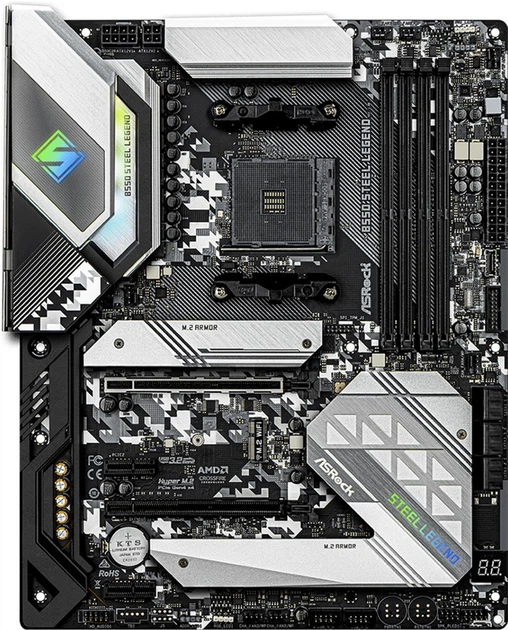 Материнська плата ASRock B550 Steel Legend (sAM4, AMD B550, PCI