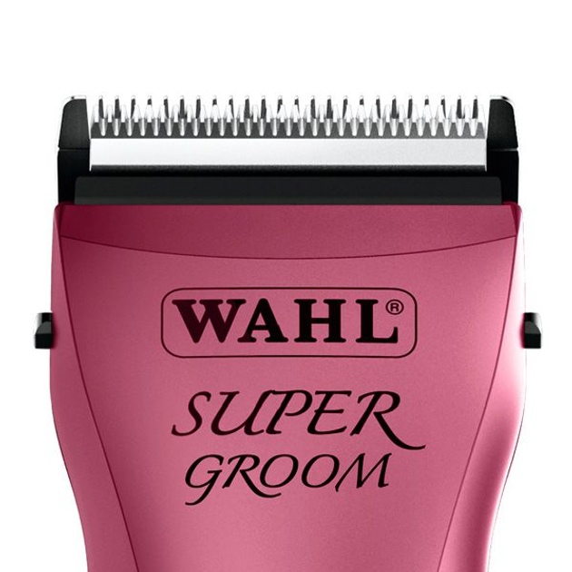 Машинка для стрижки животных Wahl Super Groom Pink (1872-0463) [62319 ...
