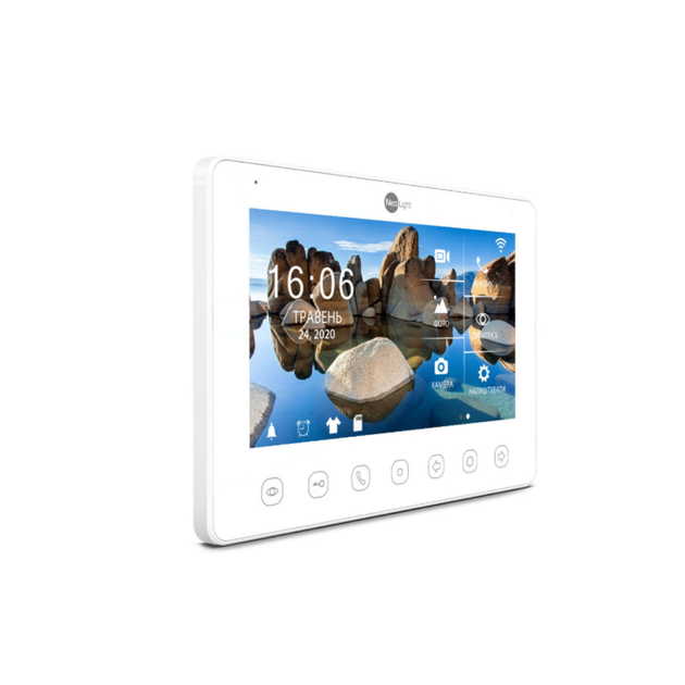 Комплект видеодомофона NeoLight NeoKIT HD+ WiFi Black - изображение 3