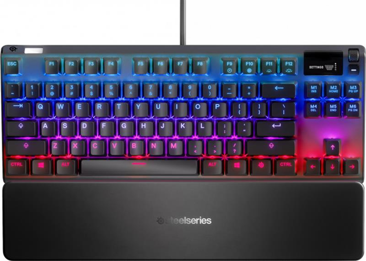 美品APEX PRO TKL Клавиатура проводная SteelSeries Apex Pro TKL 2023 USB