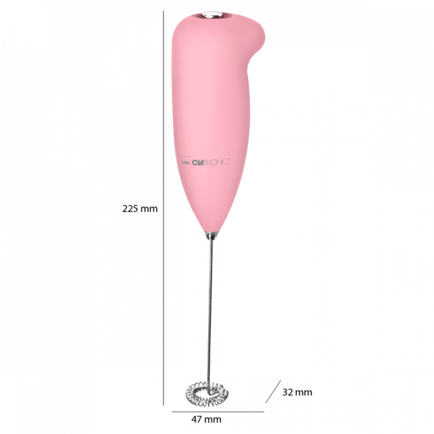 Вспениватель молока капучинатор Clatronic MS 3089 Pink - изображение 2