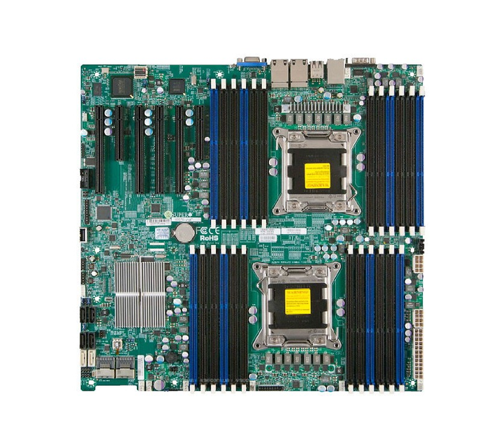 Материнская плата Supermicro X9DRi-LN4F+ Rev 1.1 (s2011, C602, PCI-Ex16) Refurbished - изображение 1