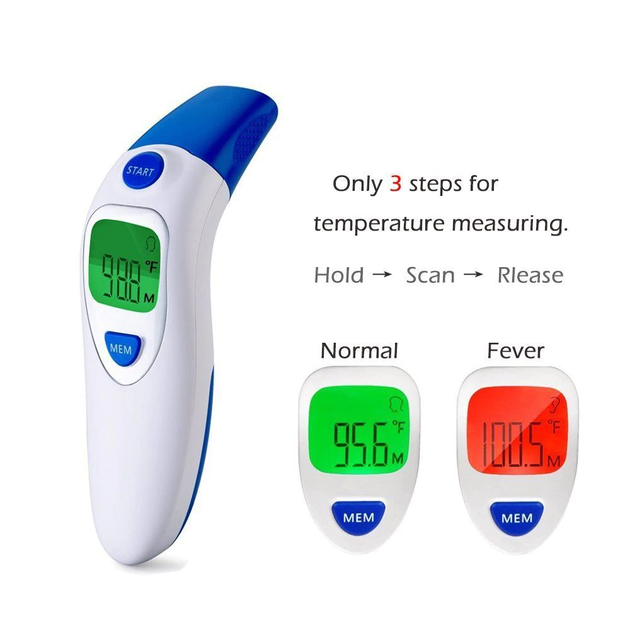 Безконтактний інфрачервоний термометр Doctor-Z IT-121 mini - зображення 2