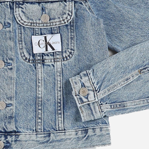 Джинсовая куртка Calvin Klein Jeans Cropped 90S Denim Jacket J20J217811-1AA M Denim Light (8719855288540) 