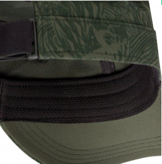 Кепка Buff Military Cap checkboard S/M Темно-зелений - Фото 3 Кепка Buff Military Cap checkboard S/M Темно-зелений - изображение 3