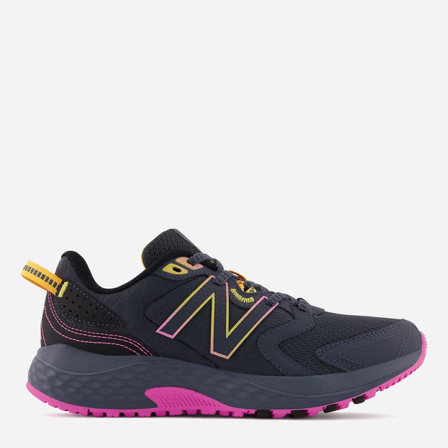 Акція на Жіночі кросівки для бігу New Balance 410 WT410CG7 37 (6.5US) 23.5 см Сірі з рожевим від Rozetka