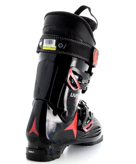 Черевики гірськолижні Atomic Live Fit R90 46 (30/30.5 см) Чорний з червоним ATM-LFR90-46 - зображення 2
