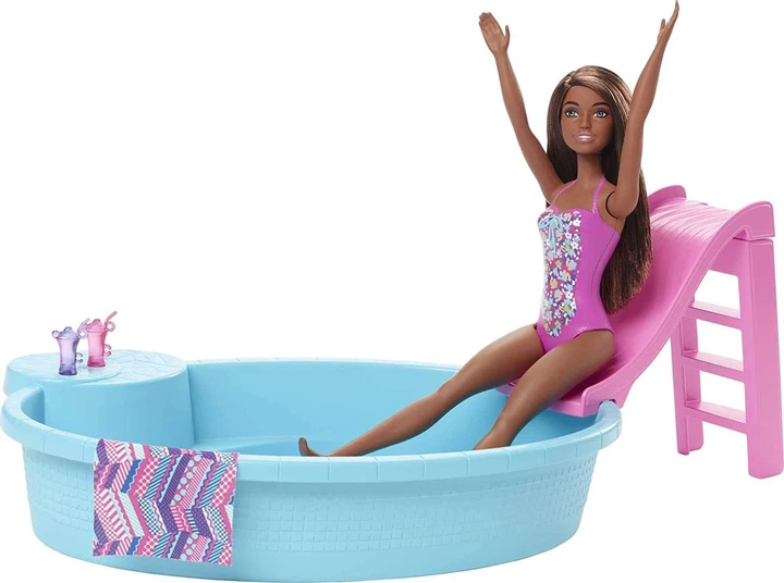 Игровой набор Barbie and Pool Басейн Барби (GHL92) - изображение 2
