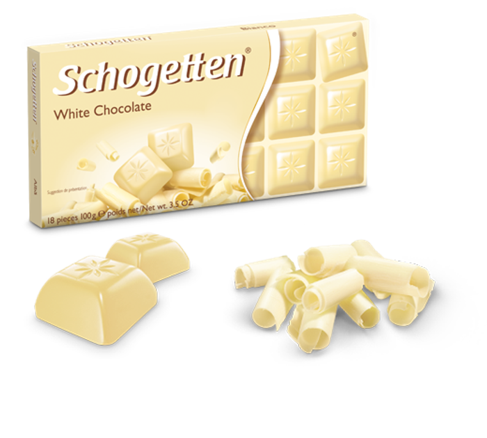 Немецкий шоколад Schogetten White Chocolate 100 грамм – купить в ...