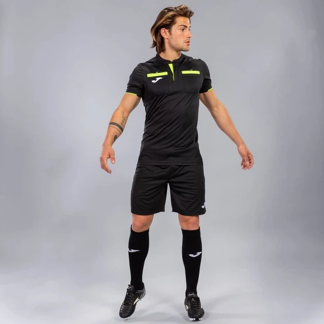 Судейская футболка Joma REFEREE черно-желтая L 101299.121 - изображение 5
