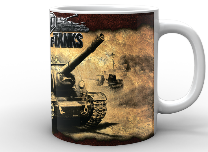 Кухоль World of Tanks Світ танків постер WT.02.011 - Фото 2 Кухоль World of Tanks Світ танків постер WT.02.011 - зображення 2