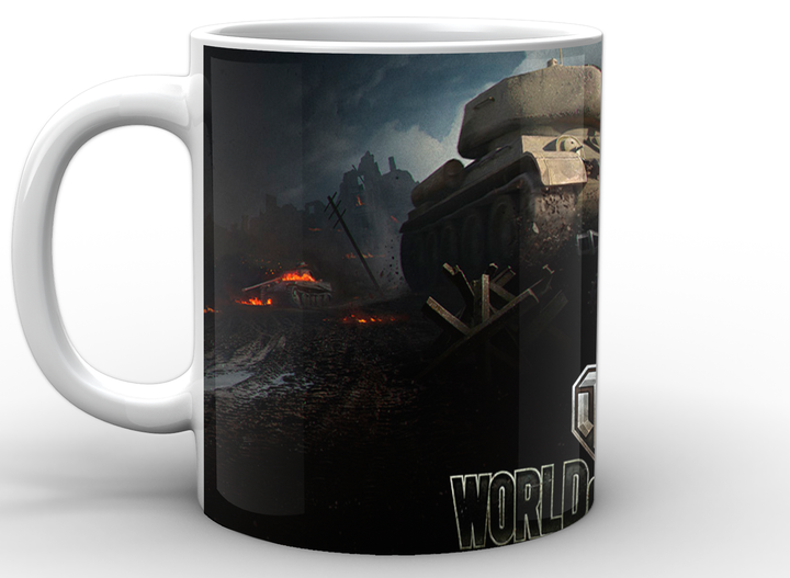Кухоль World of Tanks Світ танків постер WT.02.075 - Фото 3 Кухоль World of Tanks Світ танків постер WT.02.075 - зображення 3