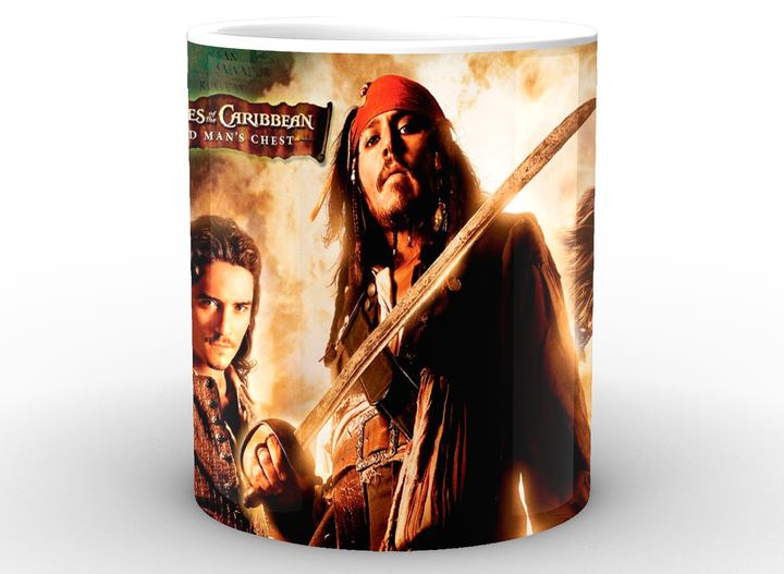 Кухоль GeekLand білий Pirates of the Caribbean Пірати Карибського моря постер PC.02.026 ( 25406 ) - изображение 2