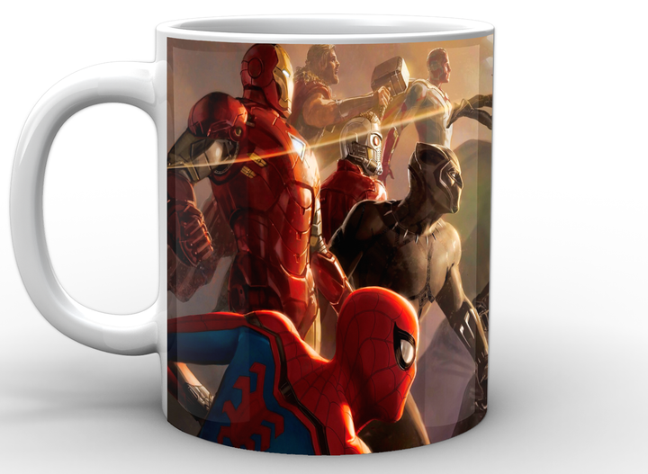 Кухоль GeekLand білий Avengers Месники всесвіт марвел AG.02.035 - Фото 3 Кухоль GeekLand білий Avengers Месники всесвіт марвел AG.02.035 - зображення 3