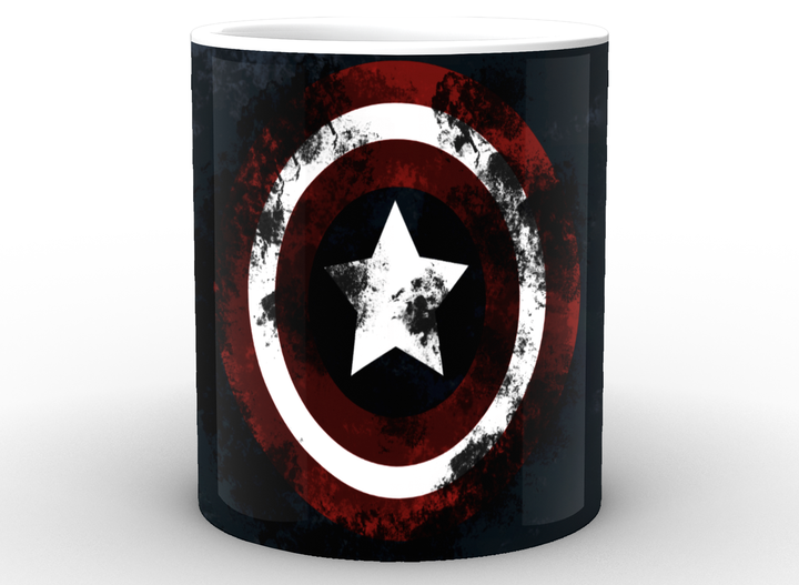 Кружка GeekLand Капитан Америка Captain America лого CA.02.015 - изображение 2