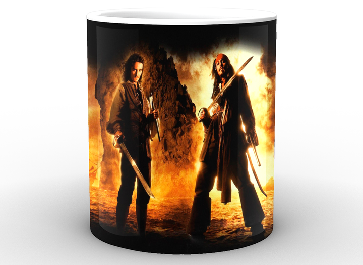 Кухоль GeekLand білий Pirates of the Caribbean Пірати Карибського моря персонажі PC.02.006 ( 10000 ) - изображение 2